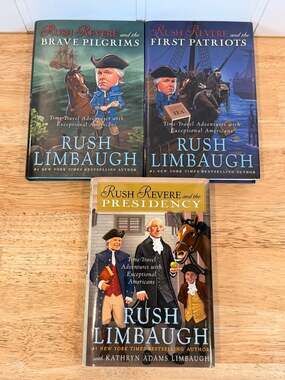 Rush Revere Book Set Of 3 Hardcover By Rush Limbaugh